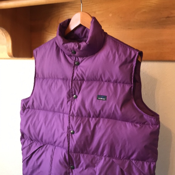 Vintage L.L. Bean Goose Down Puffer Vest - Picture 3 of 11